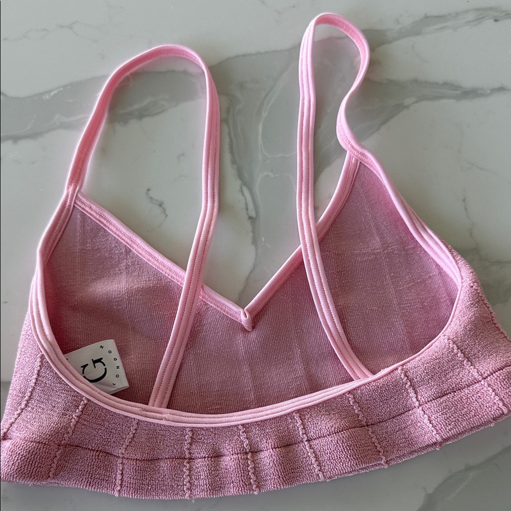 Hunza G Light Pink Ribbed Bikini Like New🩷 - Picture 2 of 2